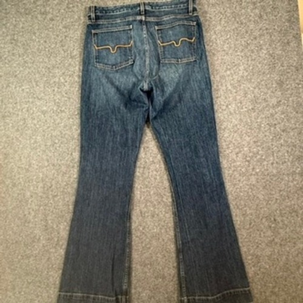 Kimes Ranch Jennifer Womens Jeans Blue Flare Leg Denim Western Style Size 12 - Picture 3 of 12